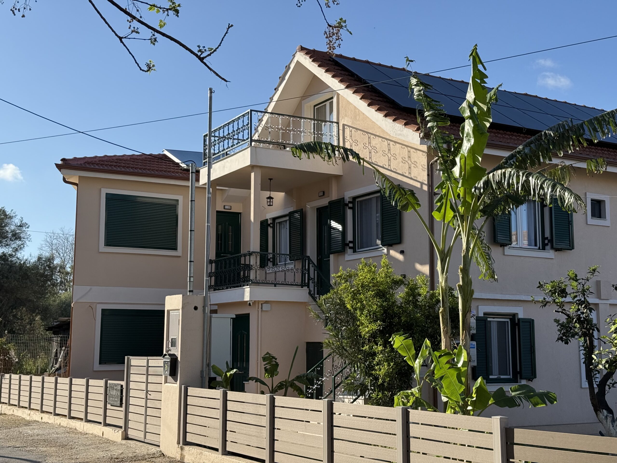 Άποψη από τα διαμερίσματα Andry's Slow Living Lefkada